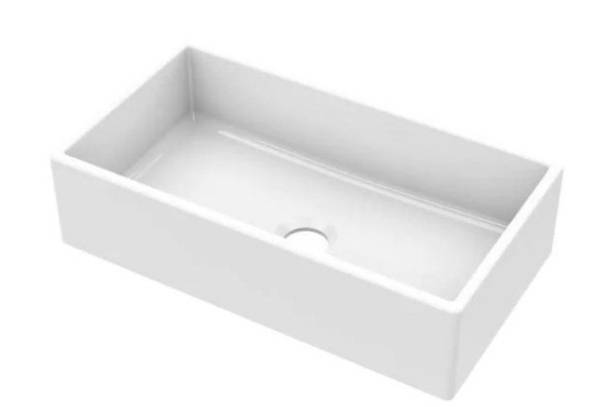New 36" IPT Fireclay Kitchen Farmhouse Sink 1