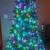7ft Pre-lit Artificial Christmas Tree with multi-colored LED L 1 thumbnail