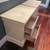 Pair of Vintage cream 2 drawer night stands 6 thumbnail