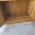 Beautiful mcm Bird's eye maple lighted curio cabinet 3 thumbnail