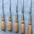 Lie Nielsen chisels with LN leather chisel roll 1 thumbnail
