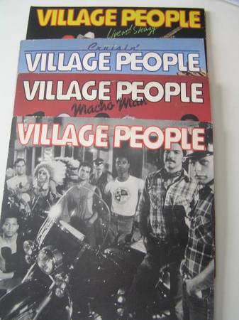 VILLAGE PEOPLE VINYL COLLECTION * EXCELLENT ! 1