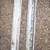 SCREEN DOOR Chrome Glass Louvers Heavy Vintage Home Entrance w Hinges 15 thumbnail