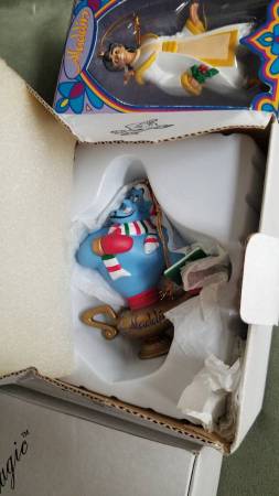 Aladdin Genie-Without Beard - Boxed Disney Christmas Ornament GROLIER 1
