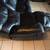 Black learher couch 3 seater 4 thumbnail