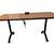 ECA Wheeled Flip-Top Gang Training Table w/Power Outlets 7 thumbnail