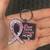 Breast Cancer Awareness Keychain Love Faith Strength Hope 3 thumbnail