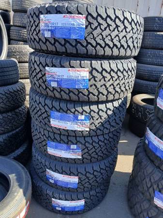 4 New Tires Installed/ 4 Llantas Nuevas Instaladas 285/70/17 Atlanders 1