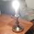 End Lamp Side Table Classic Brass Look Works - needs new shade 1 thumbnail