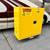 30 Gallon Flammable Liquids Cabinet 2 Shelf 2 Doors Self Close Yellow 2 thumbnail