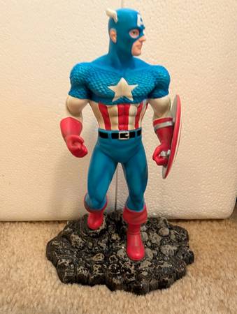 Corgi Marvel Comics Statues Captain America The Thing Spider-Man 1