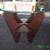 Glass Top Side End Tables with Mahogany Base *Sold Separately* 3 thumbnail