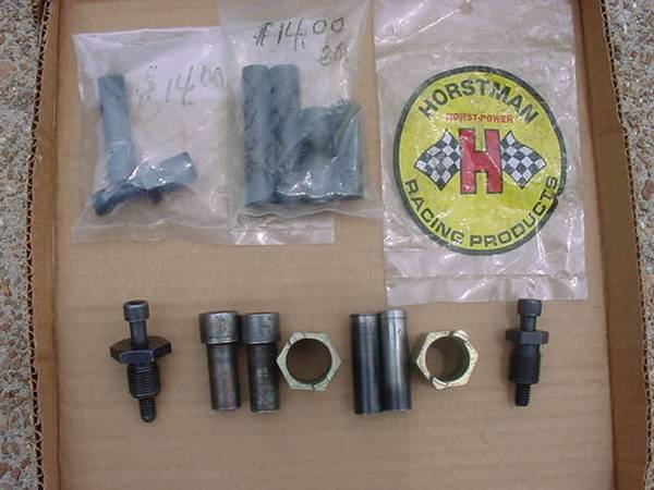Horstman clutch parts : nuts and pullers ; 14 pieces new and used 1