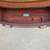Stunning vintage mahogany bowfront desk. 15 thumbnail