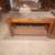 Side or behind sofa table with drawers and glass top measures as shown 1 thumbnail