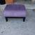 Purple Foot Stool 1 thumbnail