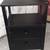 Black Two-Drawer Nightstand/Side Table 3 thumbnail
