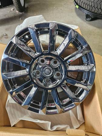 17" GM / Cadillac CTS / 5 on 120mm CHROME RIMS *BUICK* 1
