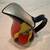 3 Piece Set of Clay Art Caliente Hand Painted Salads Bowel Pitcher & Vase 3 thumbnail