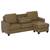 New sofa with reversible chaise & fold down console - 2 color options 3 thumbnail