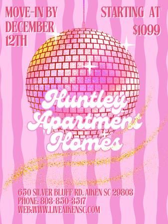 🏡 The Huntley East Apartment Homes – Reduced Rent Special! 🏡 1