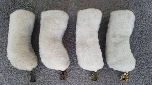 4pcs Golf Wood Head Covers Set (1345) 1