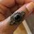 Vintage Sterling Silver Ring with Natural Garnet Stone Adjustable Size 2 thumbnail