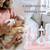 New: Cute Baby Bottle Drying Rack,Portable Bottle Dryer Holder, Pink 13 thumbnail