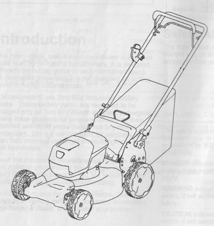 Toro electric mower 1