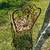 Vintage French Wrought Iron Garden Armchair  Rustic Patina. 8 thumbnail