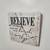 Inspirational “Believe” Ceramic Wall Plaque / Decor 5 thumbnail