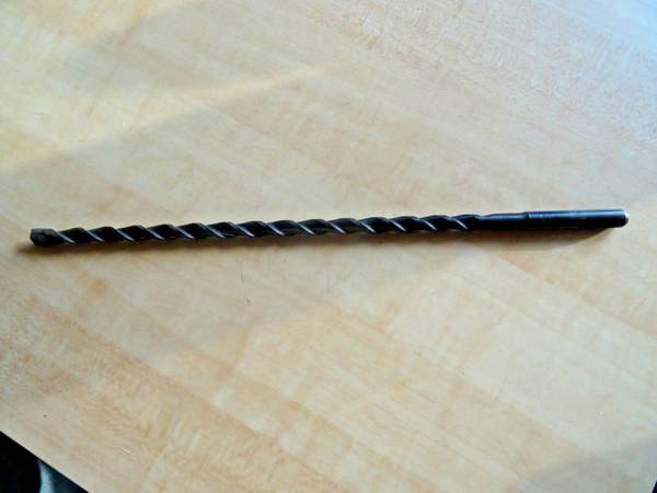 Milwaukee "A" Taper Masonary Drill Bit 3/8' x 12", 10" Drill Depth 1