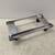 Nexel 36"W x 18"D Steel Dolly Base for Metro-Style Shelving – Chrome 2 thumbnail