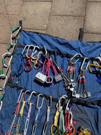 Full climbing rack 1
