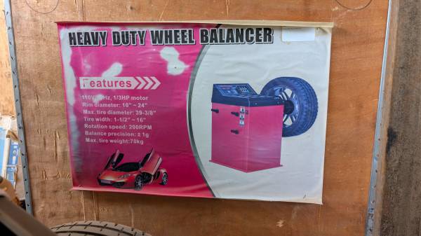 Tire balancer 1