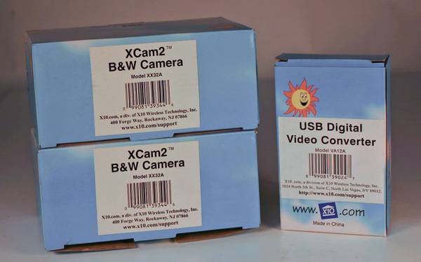 Two X10 Cameras & a Video Converter 1
