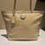 Coach Signature Stripe Stitched Patent Leather Tote bag 1 thumbnail