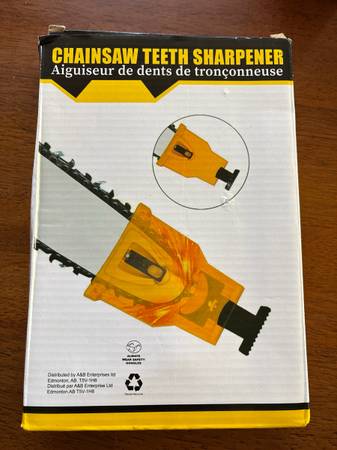 Chainsaw, teeth sharpener 1