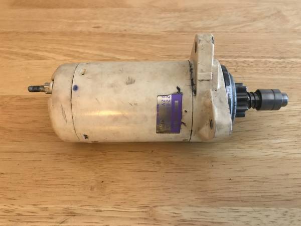 Original Denso starter from a 1996 SeaDoo GTX Jet Ski, Needs Rebuilt 1