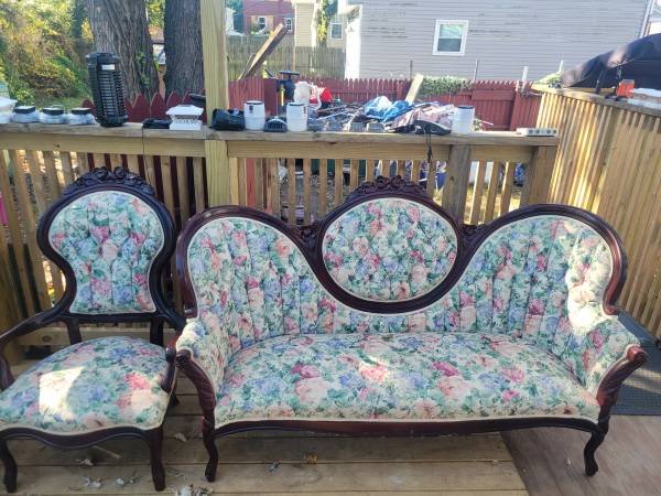 antique chair and sofa 1