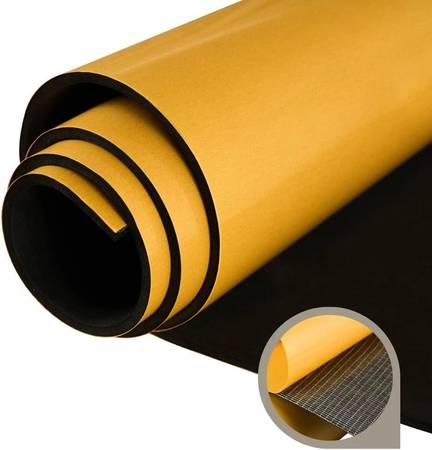 NEW Premium High Density EVA Foam Sheet with Adhesive Backing 15”x59” 1