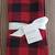 New Pottery Barn Cotton/Linen Red/Black Napkins, Set of 4 1 thumbnail
