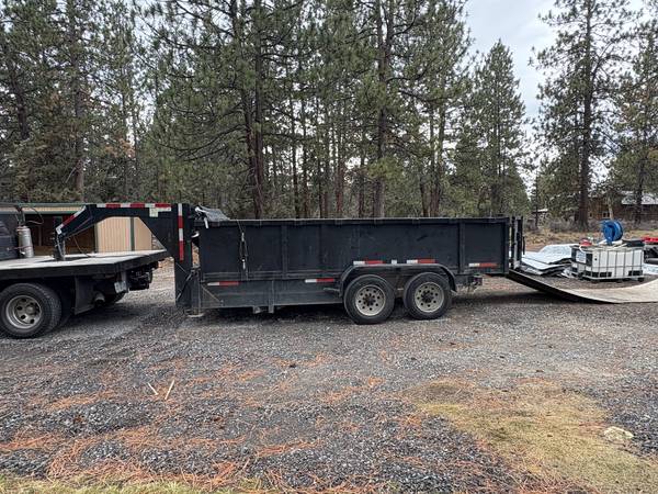 2022 Texas Pride 18k (derated 13,800k) dump trailer 1