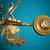 Vintage solid brass candle holders swing arm piano sconces 6 thumbnail