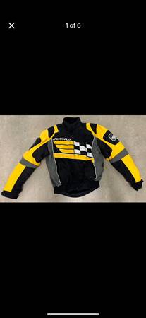 Honda racing motorcycle jacket 1