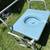 New DMI Bariatric Drop Arm Commode 500 lb weight Capacity 3 thumbnail