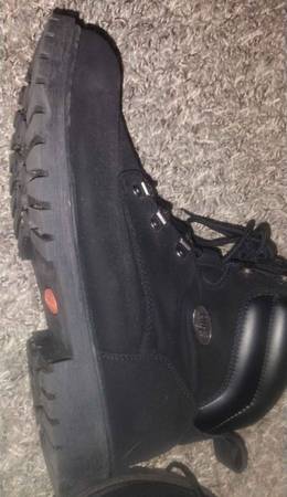Black lugz boots 1