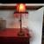 Darling Lamp with Fancy Red Shade 2 thumbnail