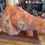 Spectacular Carved Horse Head - Orange Calcite 1 thumbnail