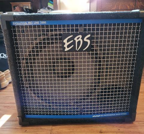 EBS Active Bass Cab 15" Evolution Pro Line AC 350-Watt Cabinet 1